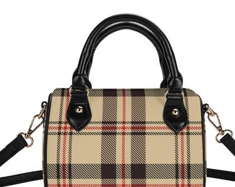 Vintage Burberry Haymarket Check Mini Pochette: Y2K Tartan  display picture 1