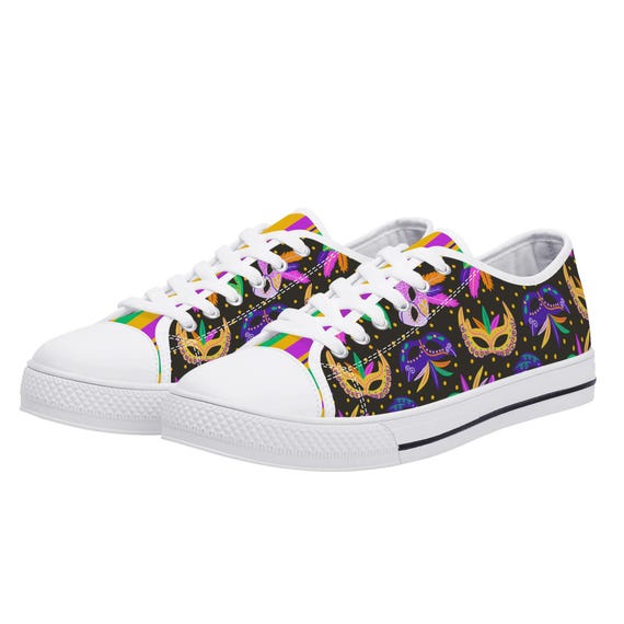adidas gazelle silver green womens Mardi Gras Glitter Stripe Sneakers  Krush The Runway