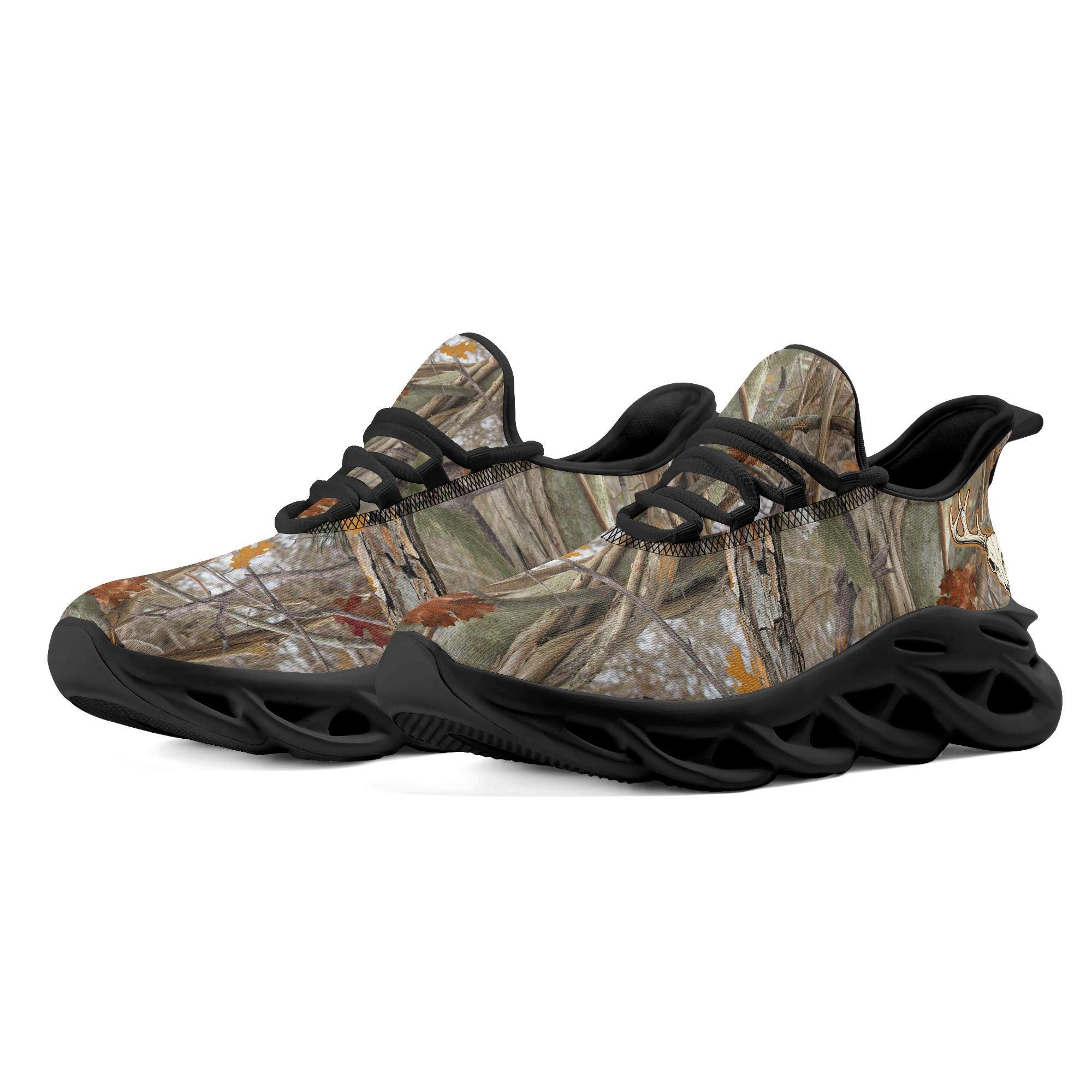 Camo Print Sneakers, Southern Woods Camouflage, Outdoorsman Shoes