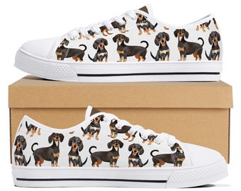 DACHSHUND KIDS CANVAS SHOES DACHSHUND KIDS CANVAS SHOES