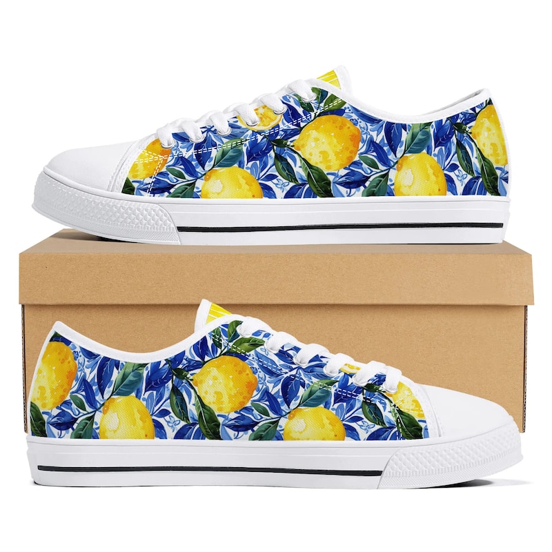 Green And Blue Mexican Baja Canvas Shoes