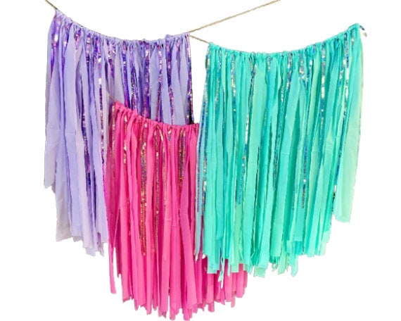 Fringe Garland Triple Backdrop Handmade Tassel Party Decor in Fun Colorful  Tones Perfect for Parties, Photo Shoots, and Events 