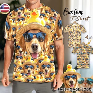 Custom Face T Shirts for Men, Personalized Photo Shirt, Custom Face Family T-shirt, Picture Tshirt, Custom Shirt Tee, Bachelor Party Gifts