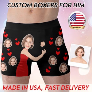 Personalize Wedding Couple Underpants Set Custom Face And Name Christmas  Boyfriend Boxers Gifts Valentine's Day Favors - Party Favors - AliExpress