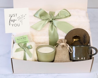 Sympathy Gift Box, Care Package For Her, Care Package, Sending Love and Hugs, Thinking of you Gift Box, Hygge Gift Box With Blanket