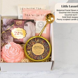 Caja de regalo para el Día Internacional de la Mujer, regalo corporativo, cesta de regalo feminista, regalo para el Día de la Mujer, paquete para mujer, regalo de empresa Little Luxuries