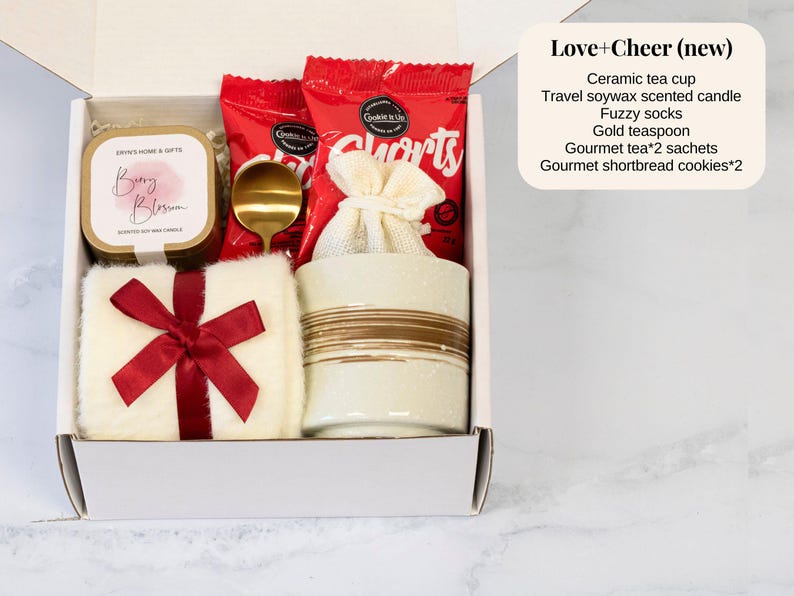 Thank You Gift Box For Men and Women, Corporate Gifting, New Dad Gift, Employee Appreciation gift, Birthday Gift Basket for Male Colleague Love+Cheer (New)