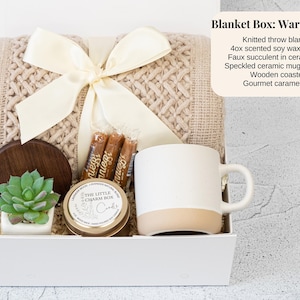 Birthday Gift Box, self care women, spa gift box, care package for her, hug in a box, congratulations gift, thank you gift for friend image 14