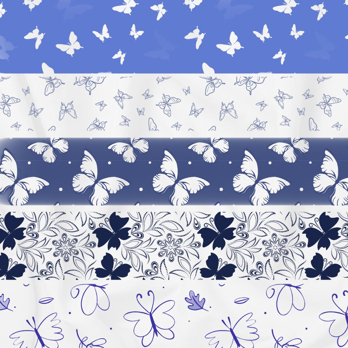 Repeating Stamp Pattern Procreate Photoshop Seamless Pattern Butterfly Stamp Brush Bundle Pack ...