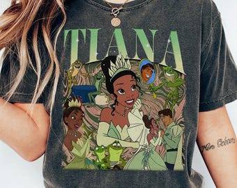 Comfort Colors Tiana Coquette Shirt, Disney Princess Bootleg Tee, Tiana Bootleg Rap Tee, Princess And The Frog Shirt, Tiana's Bayou Shirt
