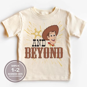 Camisetas a juego de Buzz y Woody, camiseta de Hasta el infinito y más allá, camiseta de Toy Story para niños de Disney, camisetas de hermano y hermana de Disney, camiseta infantil de Disney World