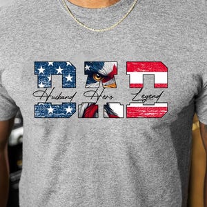 Vintage American Dad PNG, 4th of July Dad Stars Png, Husband Hero Legend Png, Father&#39;s Day Png Retro American Independence, Gift for Dad