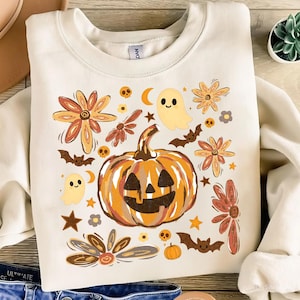 Glitter Boho Fall Floral Pumpkin, Autumn Pumpkin Floral, Glitter Fall Png, Fall Flower Pumpkin, Fall Leaf Png, Glitter Pumpkin Shirt Design