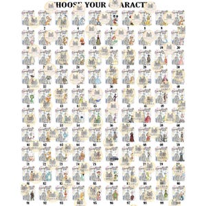 May include: A collection of 100 circular designs featuring various cartoon characters and a castle illustration. Each design includes the text "Disneyland Family 2020" and a unique number. The designs are set against a cream-colored background.