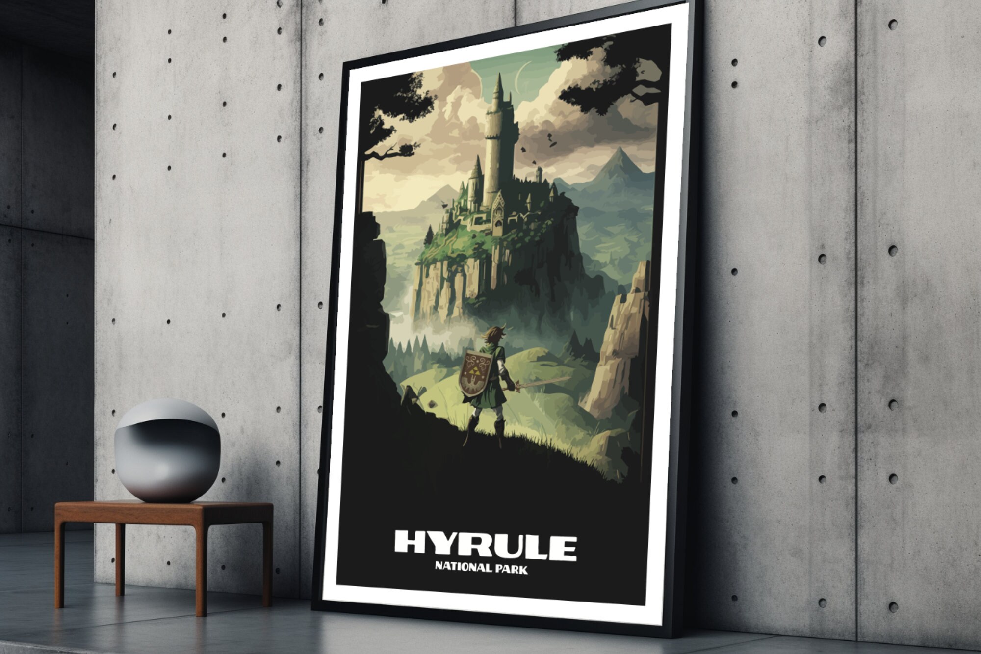 Hyrule Minimalist National Park Poster Digital Download Home - Etsy