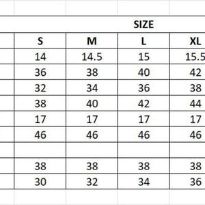 May include: A black and white size chart table for a kurti and pant set. The table lists measurements for shoulder, bust, waist, hips, sleeve length, and total length for sizes XS through 3XL, with values provided in inches for each garment section.