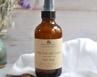 White Oak and Vanilla Room Spray