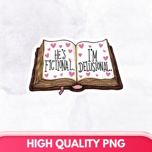 Book Boyfriend Png, Sublimation Design, Cute Book With Text Png, Retro Png, Trendy Png, T-Shirt Design, Instant Digital Download Png