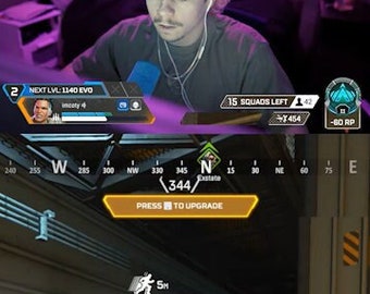 Apex TikTok-overlay-uitsparingen (voor opnamen en streams)