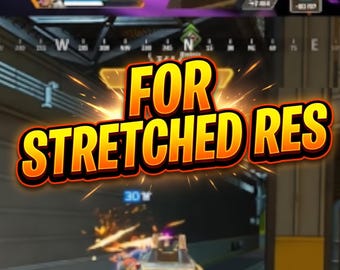 STRETCHED RES- Apex TikTok Overlay Cutouts (For Recordings + Streams) 1440x1080