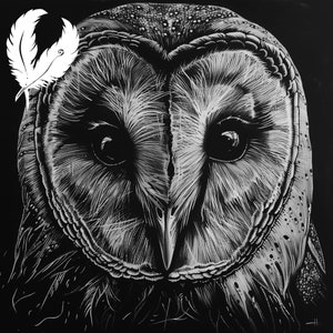 owl png file for slate laser engraving, glowforge file, lightburn png, slate coaster drawing, for cnc router, owl laser png