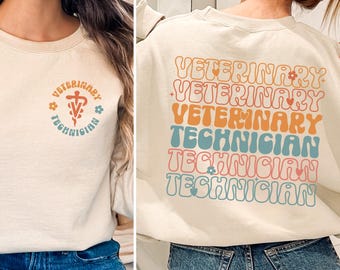 Maglietta per tecnico veterinario, regalo veterinario per felpa per tecnico veterinario, settimana del tecnico veterinario, regalo per felpa con cappuccio per receptionist veterinaria, maglietta Vet Life