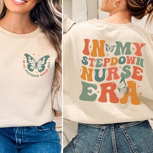 Stepdown Nurse Sweatshirt, Gift for Step Down Nurse, Cardiac Stepdown, ICU Nurse Shirt, PCU Nurse, CVICU Nurse Gift, Step-down Unit Sweater