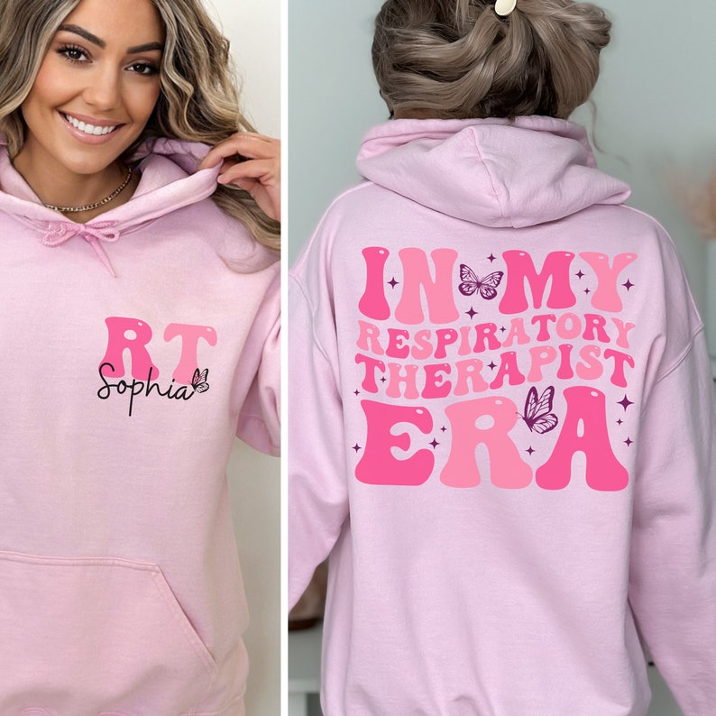 In My Respiratory Therapy Era Sweatshirt, Respiratory Nurse Gift, Custom RT Shirt, Lung Therapist Shirt, RT Student Gift, Therapist T-shirt