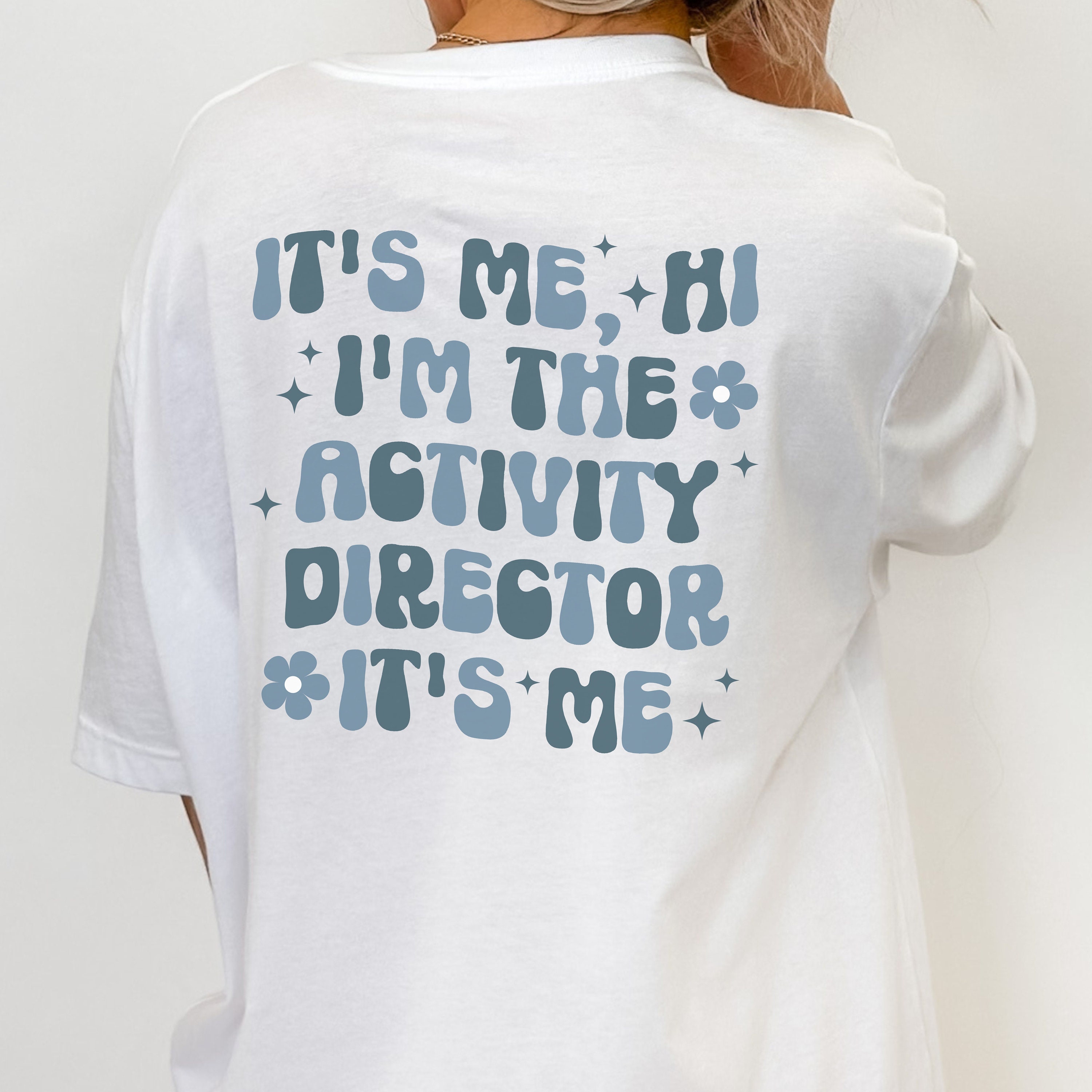 Personalized Activity Director Shirt, Custom Activity Director ...