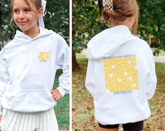 Jeremías 29:11 Sudadera cristiana para niños