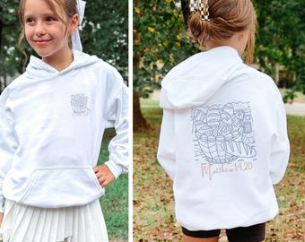 Sudadera cristiana para niños Mateo 14:20