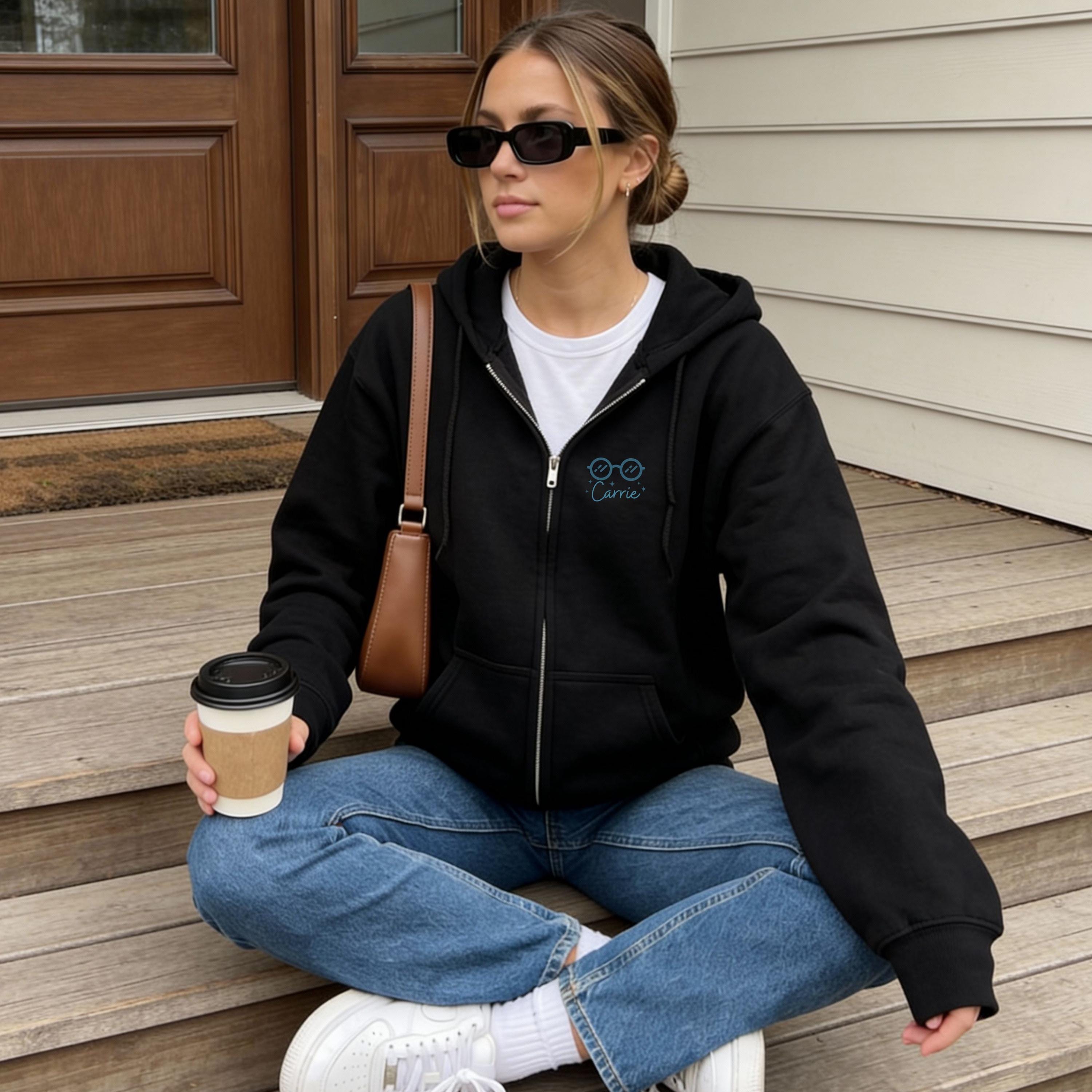 Personalized Optometrist Zip up Hoodie, Vision Gift - Etsy
