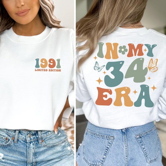 This Is My 34th Birthday Shirt T-Shirt This Is My 34th Birthday Shirt T-Shirt