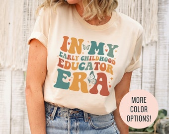 Early Childhood Educator Sweatshirt, Daycare Babysitter Gift for Daycare Teacher Shirt for ECE Teacher Crewneck, Toddler Squad Team T-Shirt
