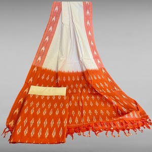 Pochampally Ikkat Cotton Dress for Causal Wear