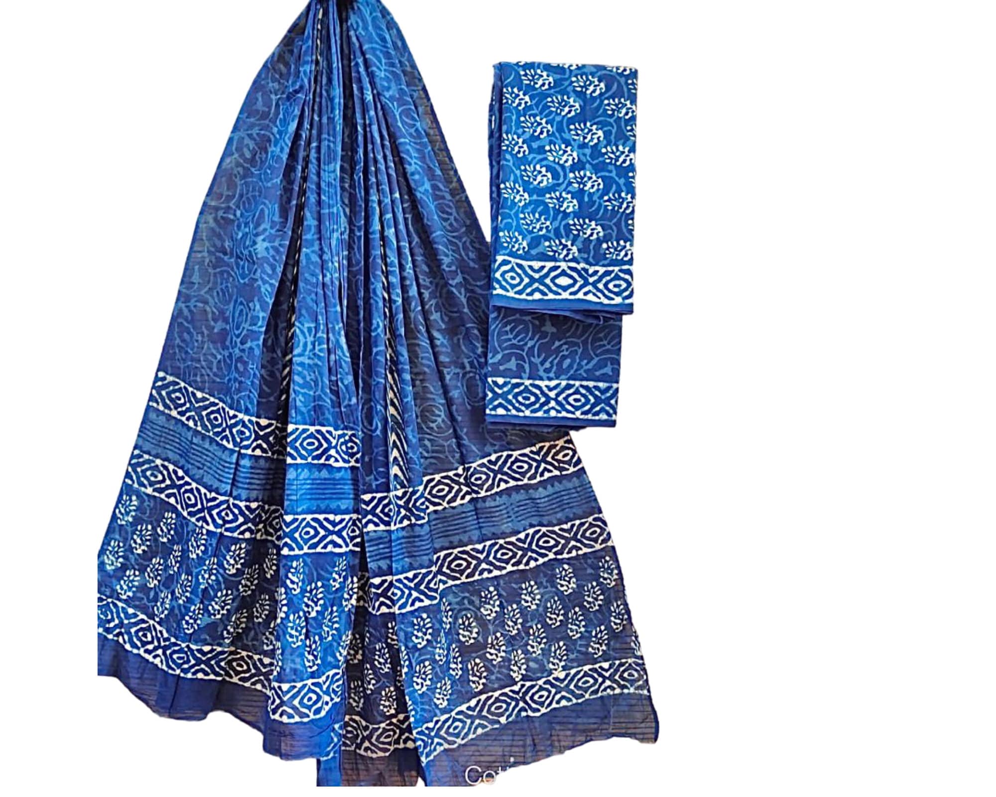 jaipuri cotton dress material Jaipuri Cotton Dress Material for Summer's