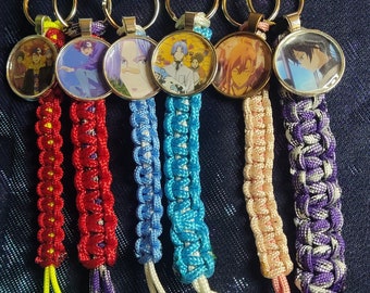 SK8 The Infinity Inspired Lanyard Keychains