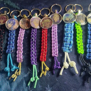 Twisted Wonderland Inspired Lanyard Keychains