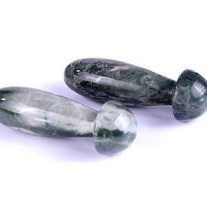 Natural Jiulong Jade Facial Massage Tool - Scraping Plate Beauty Gift (2PCS)