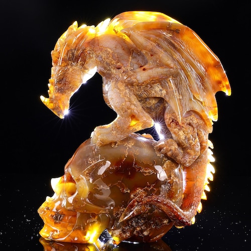 アマゾナイト　スカル アマゾナイトクリスタルスカル：手彫り彫刻、ホーム