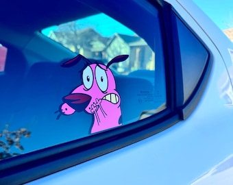 Courage the Cowardly Dog KEYCHAIN - Etsy