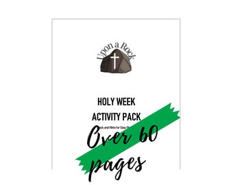 Holy Week and Orthodox Pascha Activity Pack, ages 3 - 8