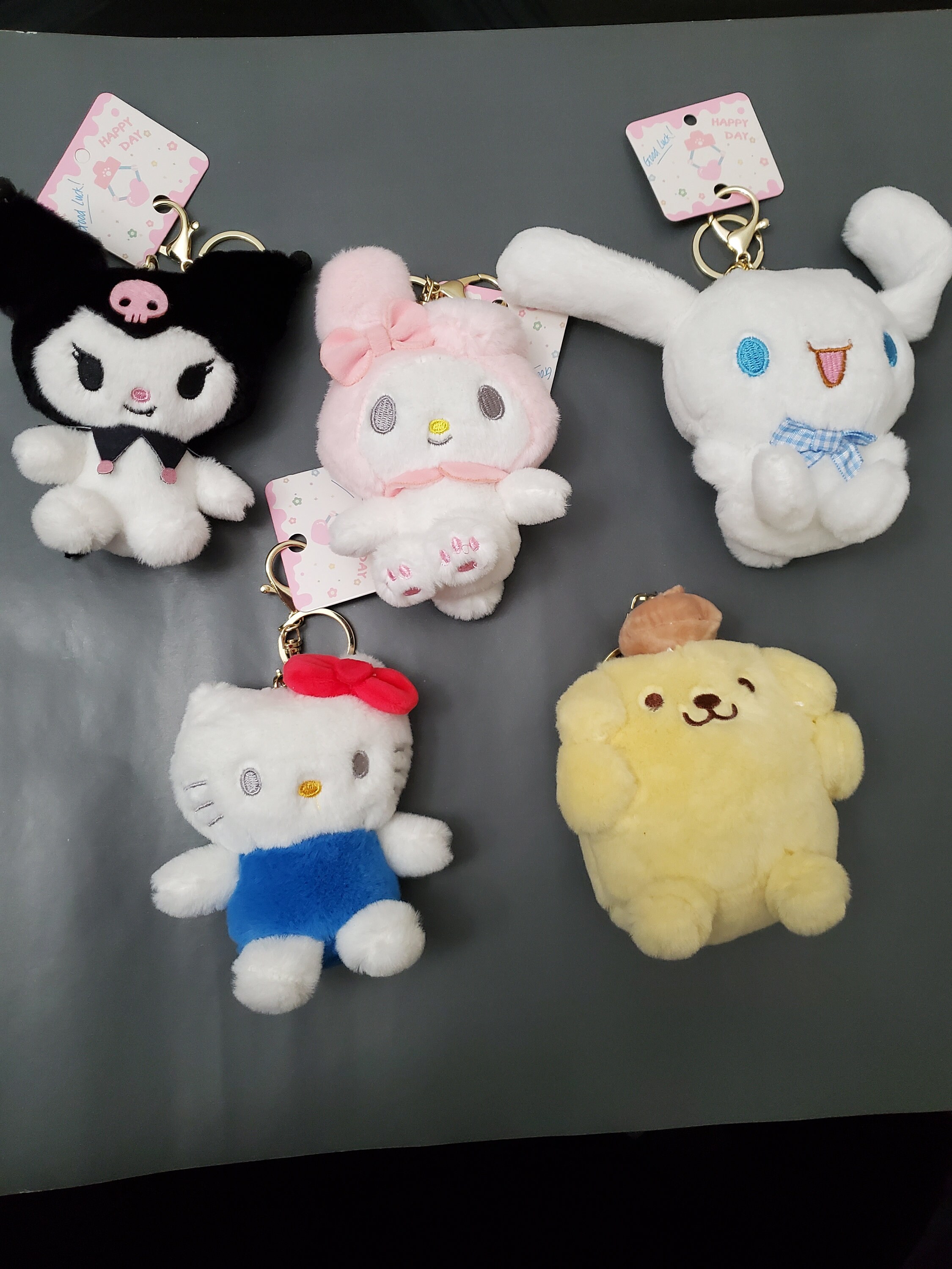 Sanrio Hello Kitty & Friends Easter Bunny 12 Plush Dolls & 6 Plush  Keychains Inspired by You.