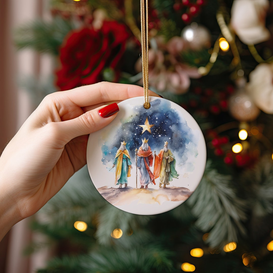 Three Wise Men Ornament 2023 Christmas Ornament Christian Ornament