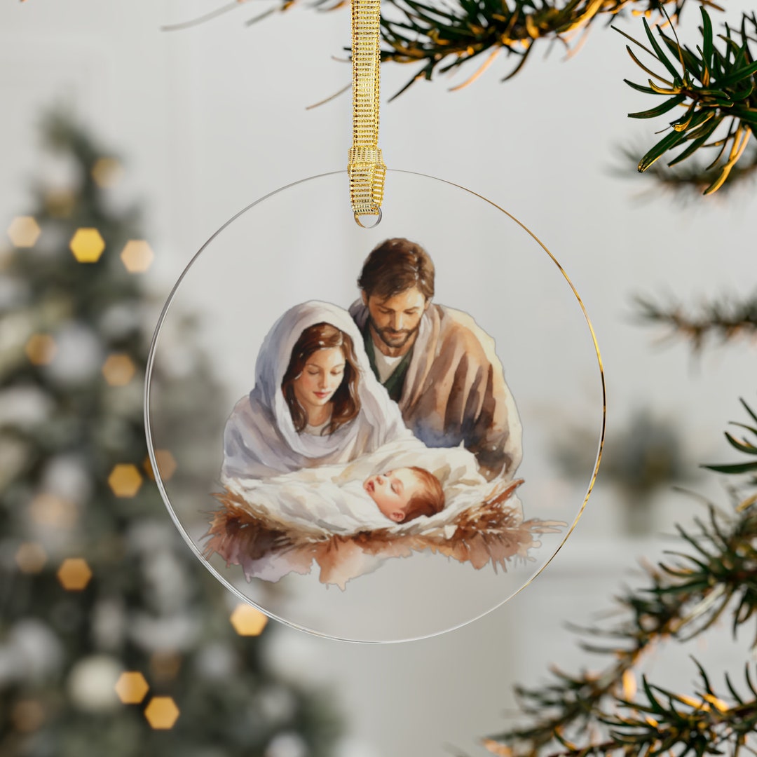 Baby Jesus Christmas Ornaments 