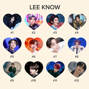 Stray Kids Lee Know Photo KPOP Picket / Fan with Ruffles
