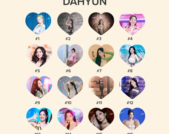 Twice Jeongyeon Photo KPOP Picket / Fan With Ruffles - Etsy