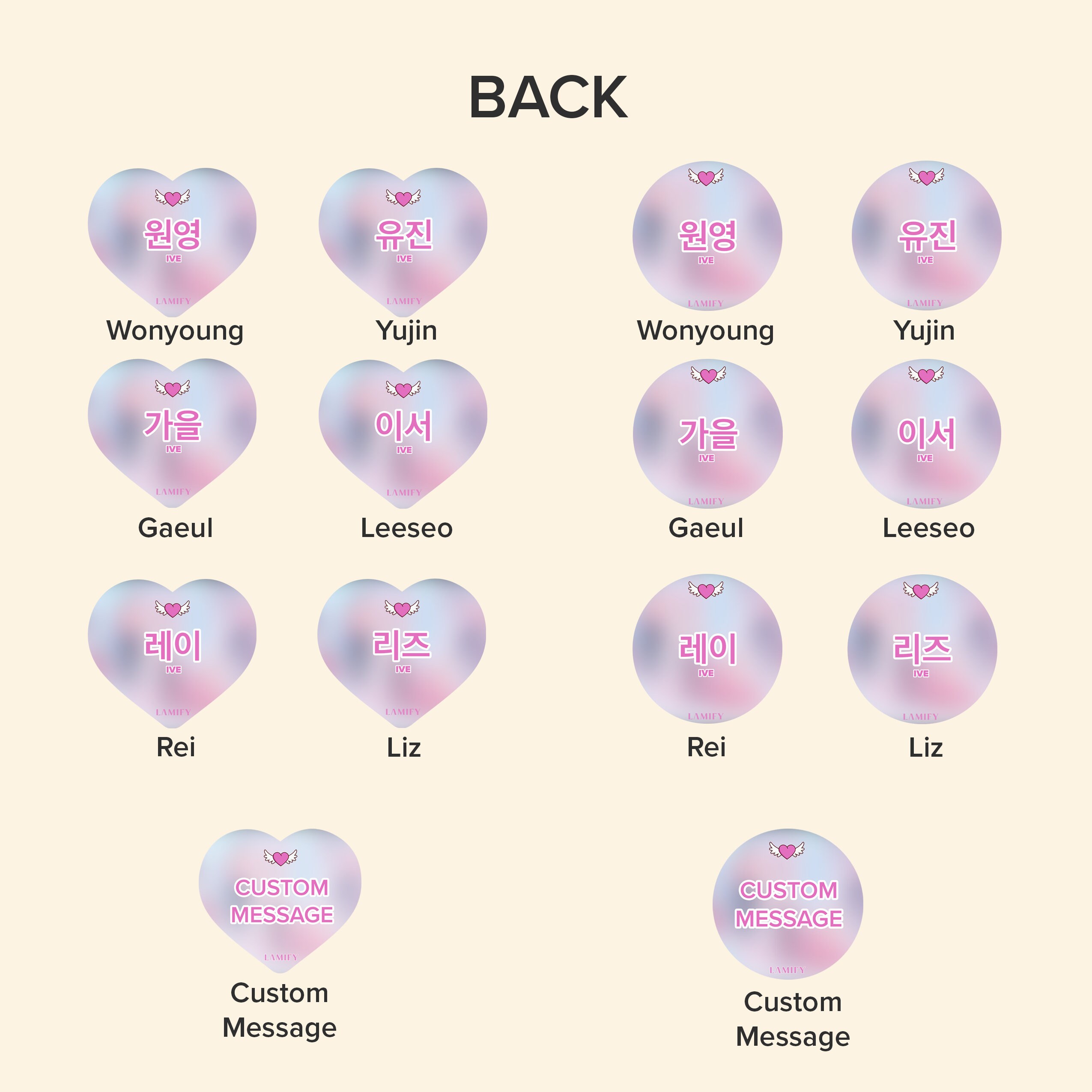 IVE eleven Photo KPOP Picket / Fan With Ruffles Etsy