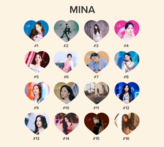 TWICE LOVELY IMAGE PICKET うちわ　MINA TWICE LOVELY IMAGE PICKET うちわ MINA - メルカリ