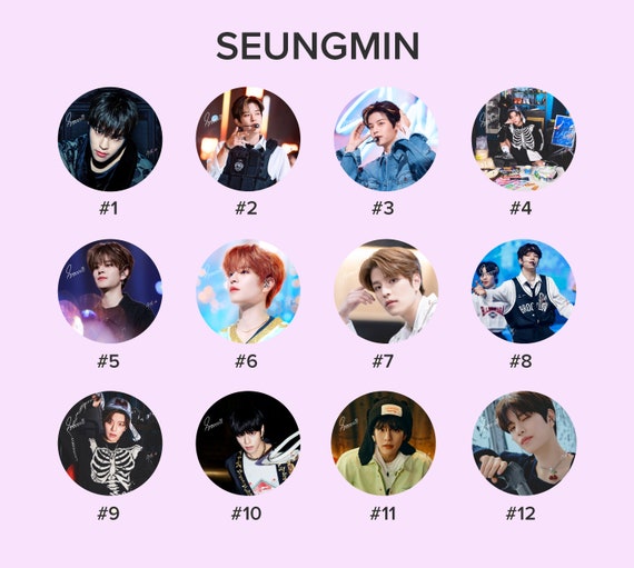Stray Kids Members Pinback or Magnet Buttons 1.25 Inch - Etsy